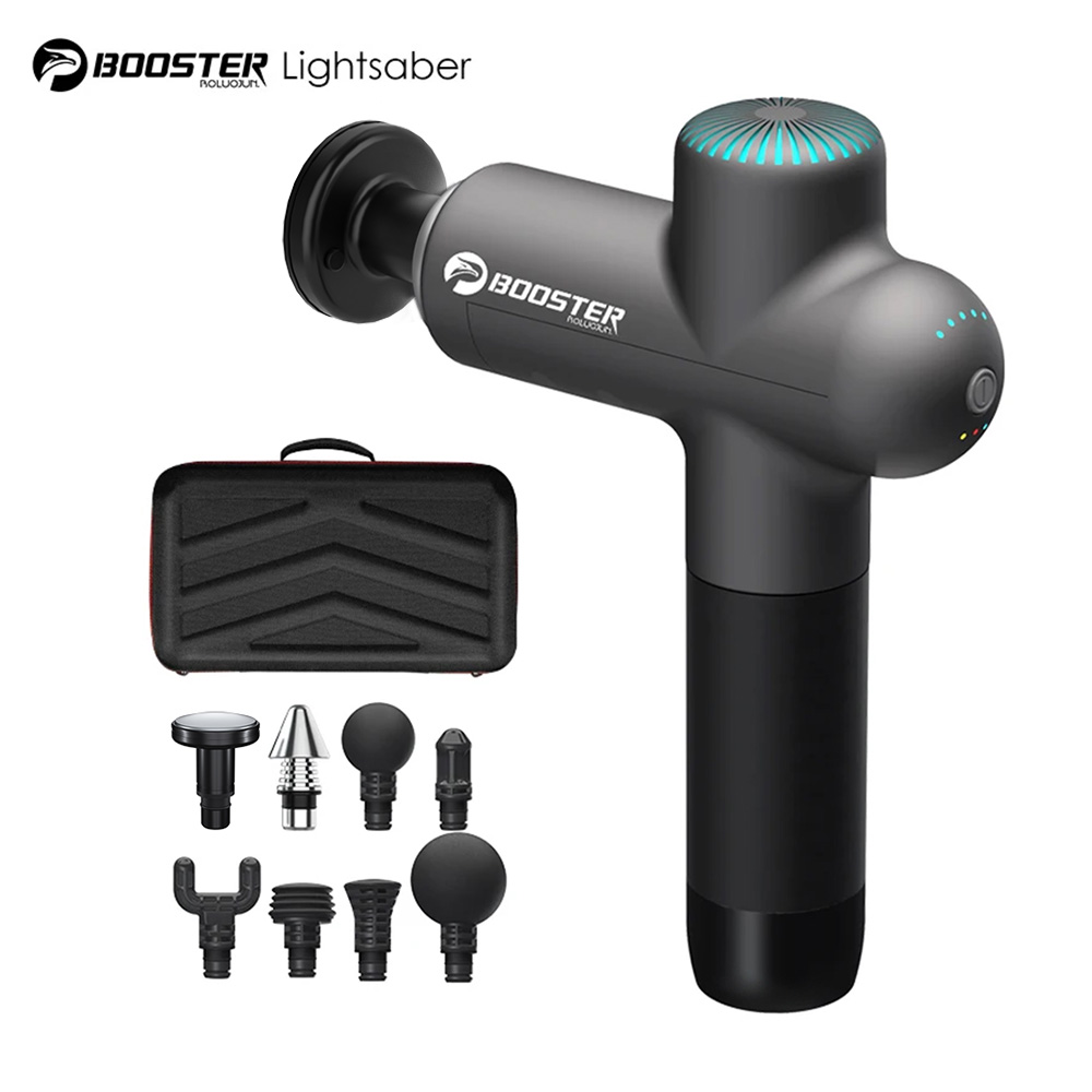 Vibration Massage Gun - Booster-Massagepistole, elektrisches Nackenmassagegerät, 7,4 V, Smart