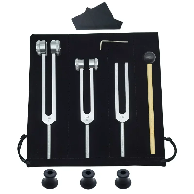 Yoga Y Fitness - 3PCS Stimmgabel Set 128 256 512