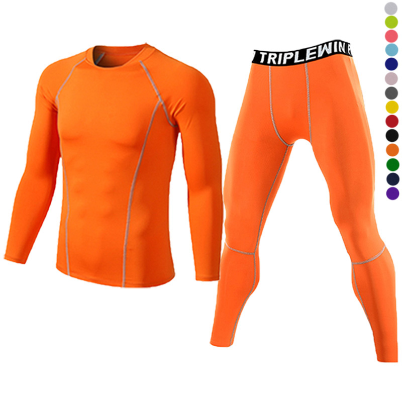 Yoga Fitness Kit - Männer Langarm Trainings anzüge Fitness Fitness