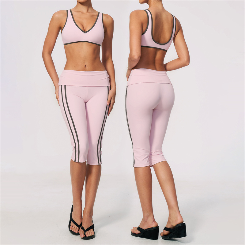 Yoga Overall Fitness - TRY TO BN Damen 2-teiliges Yoga-Set