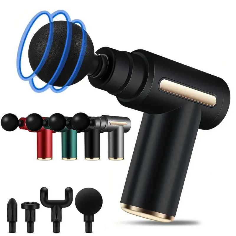 Vibration Massage Gun - 2024 tragbares Faszienpistolen-Körper, Nacken, Bein, elektrisches