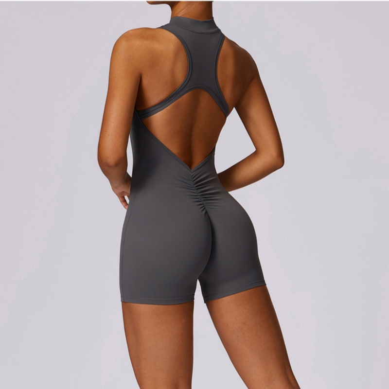 Yoga Overall Fitness - Sommer Zipper Workout Overall Sport Overalls