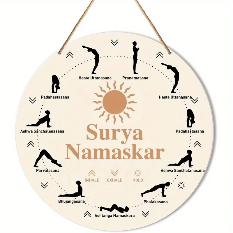 Zen Yoga Fitness - Wandkunst für den Yoga-Raum, spirituelle Dekoration