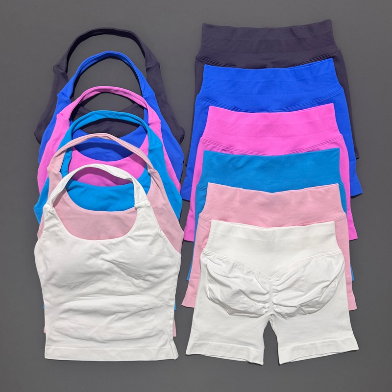 Yoga Fitness Kit - 2-bild Histello Sport-Set für Damen, Neckholder,