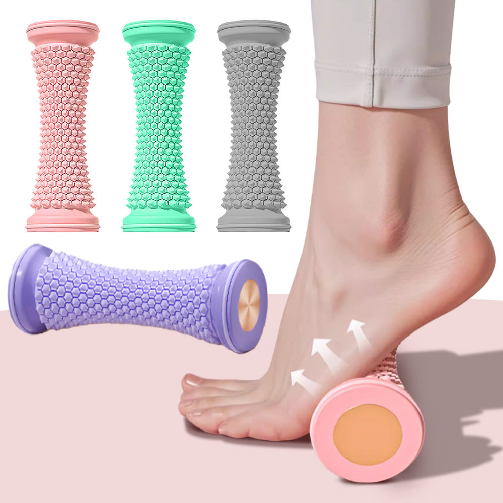 Yoga Fitness Roller - Fußmassageroller zur Linderung von Plantarfasziitis, Muskelentspannung