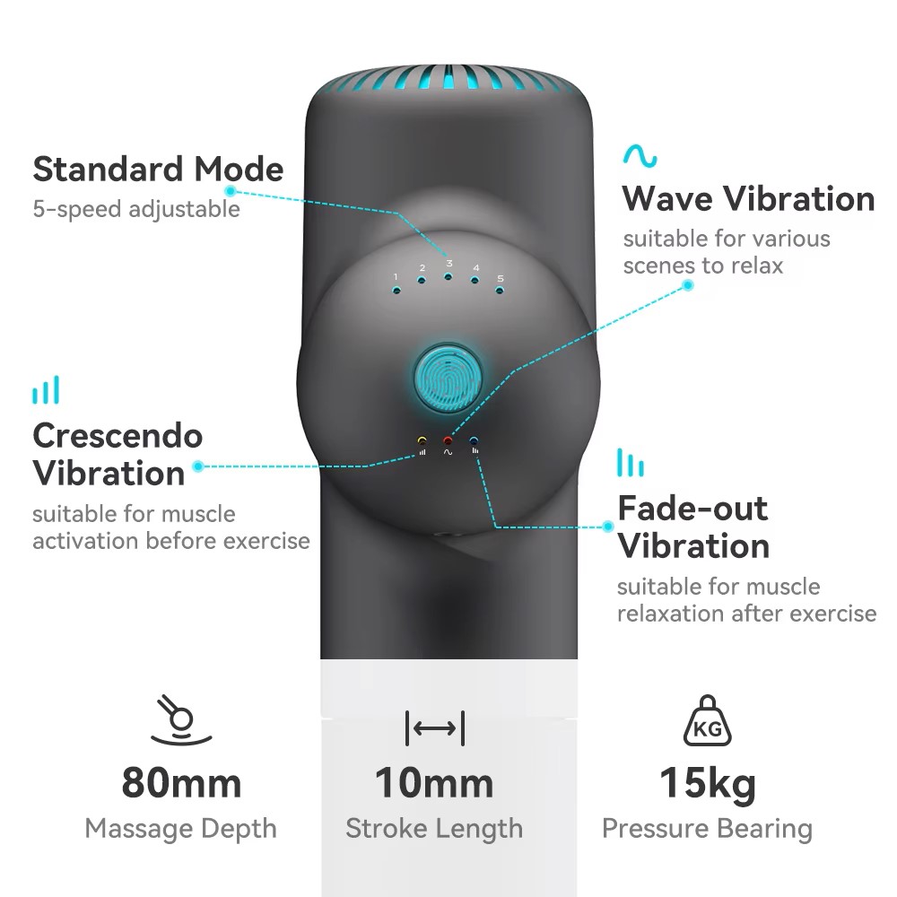 Booster-Massagepistole, elektr – Vibration Massage Gun Bewertung und Preis