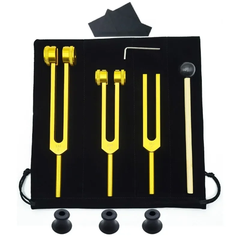 3PCS Stimmgabel Set 128 256 51 – Yoga Y Fitness Bewertung und Preis