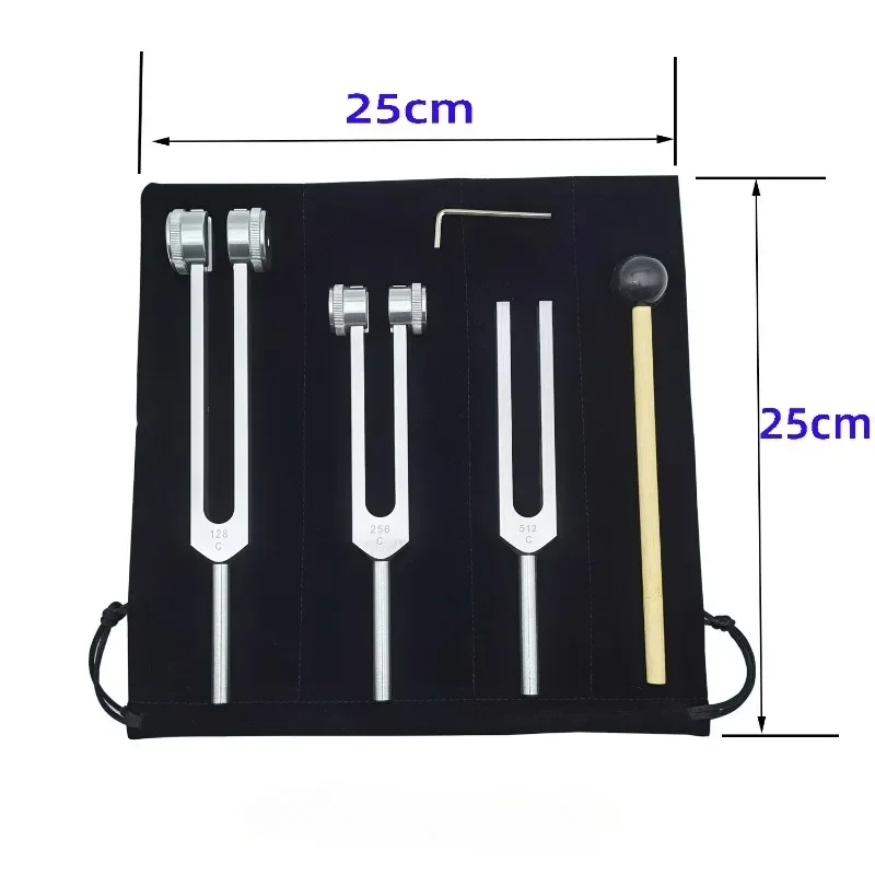 3PCS Stimmgabel Set 128 256 51 – Yoga Y Fitness Bewertung und Preis