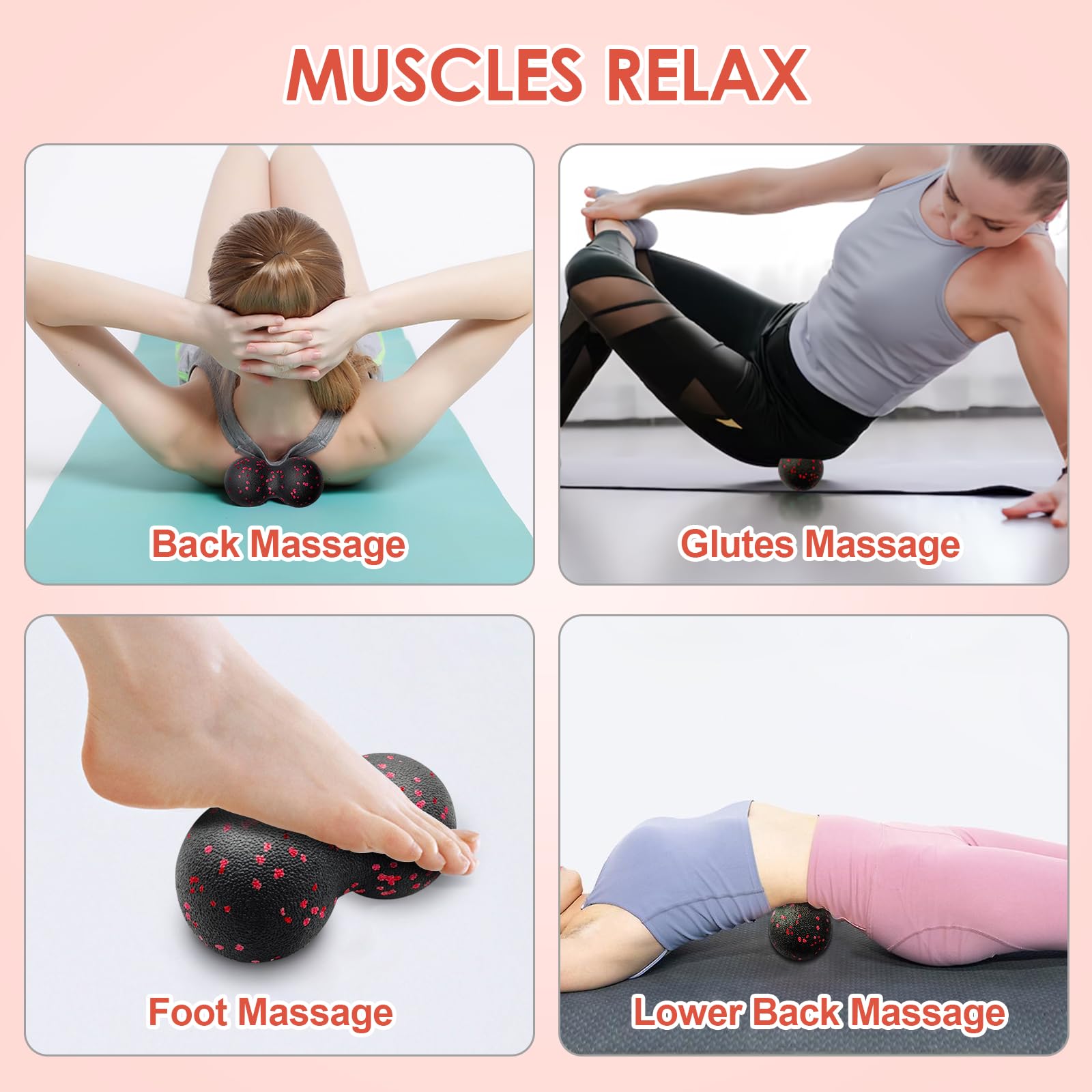 Hohl Yoga Roller Massage Erdnu – Yoga Fitness Kit Bewertung und Preis
