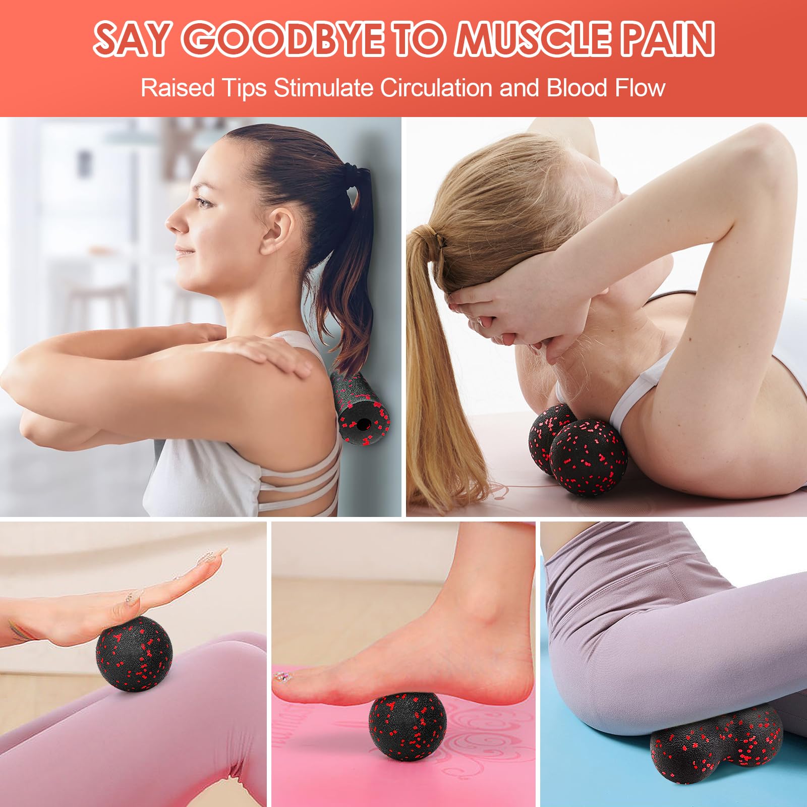 Hohl Yoga Roller Massage Erdnu – Yoga Fitness Kit Bewertung und Preis