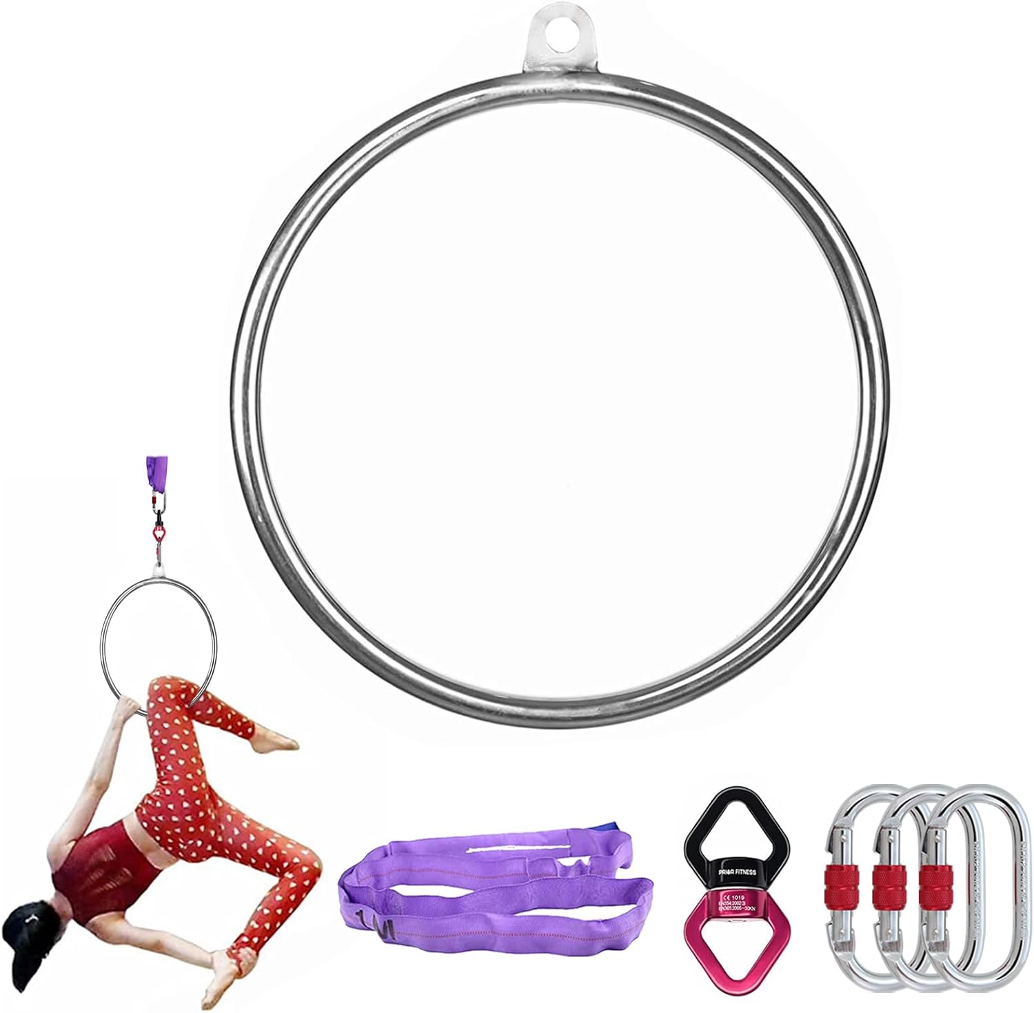 50 cm Antennenreifen Mini Lyra – Yoga Fitness Kit Bewertung und Preis