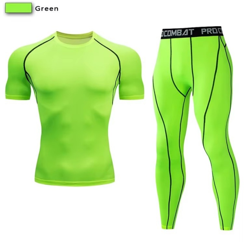 2 stücke männer Kompression Sp – Yoga Fitness Kit Bewertung und Preis