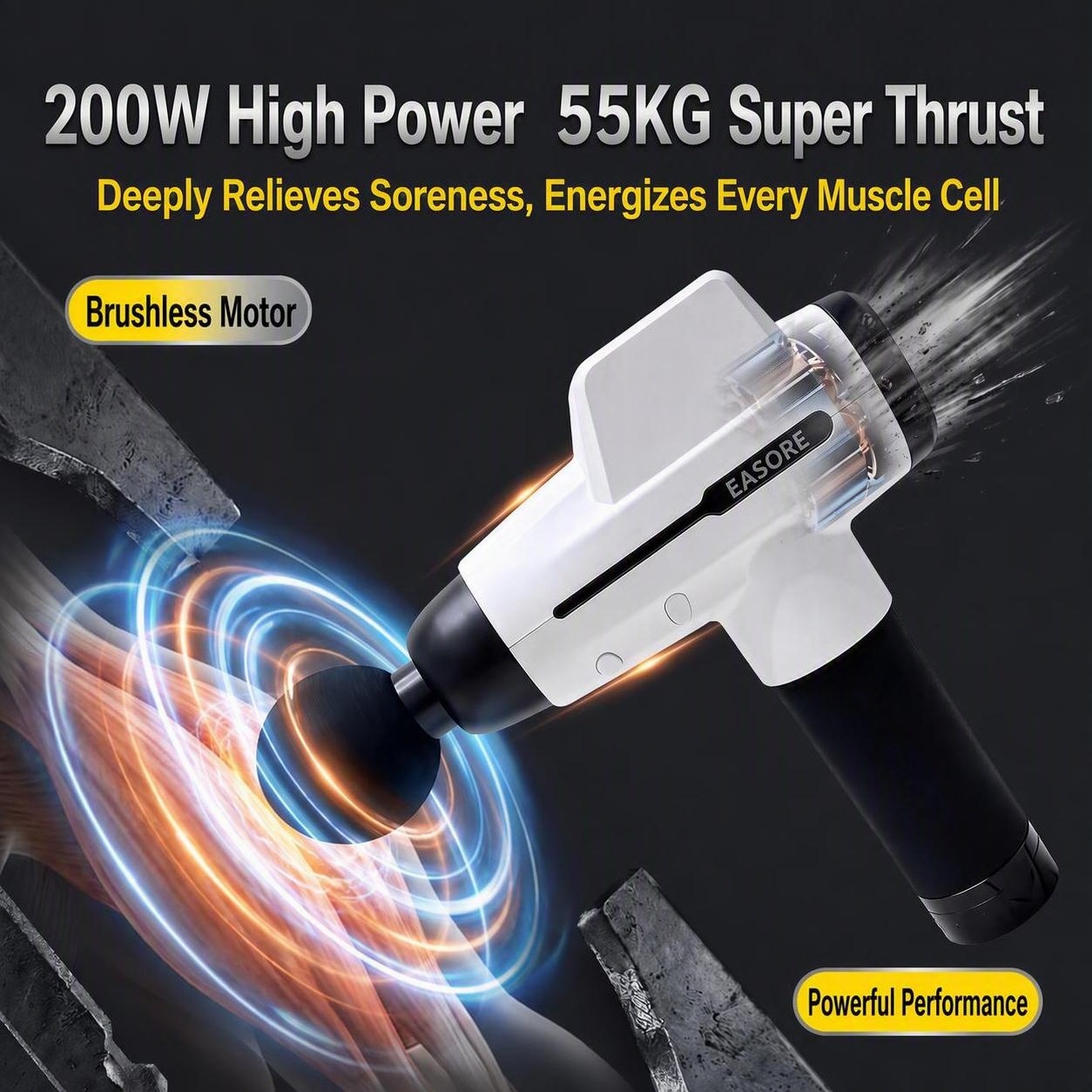 16mm Amplitude Professionelle  – Vibration Massage Gun Bewertung und Preis