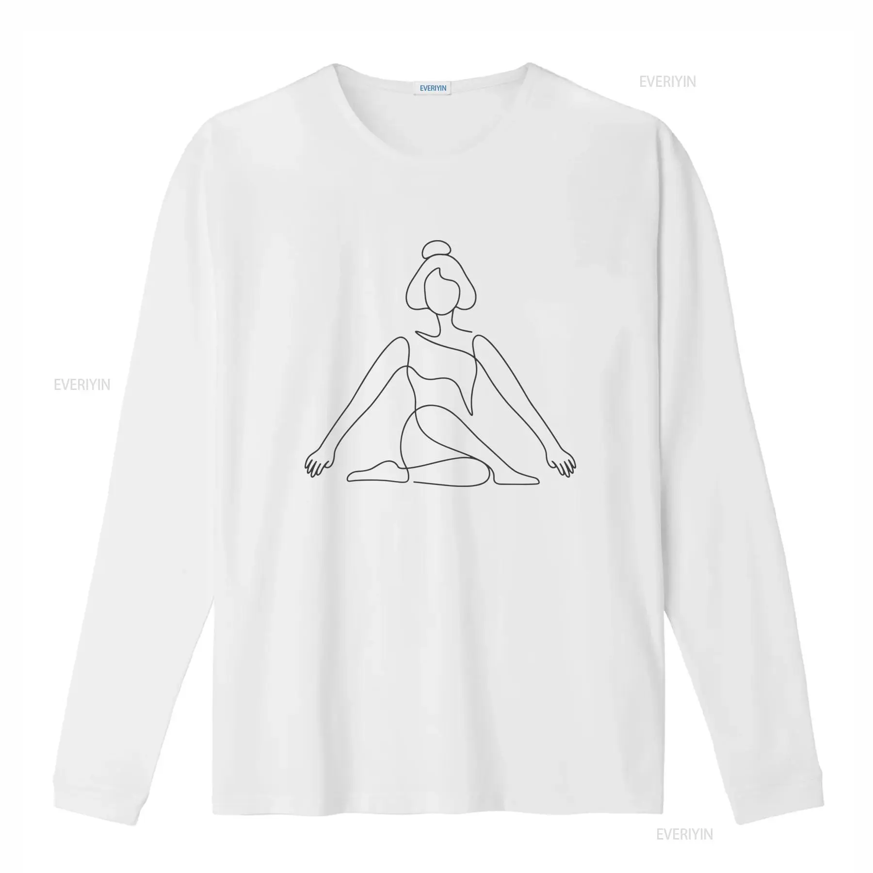 One Line Yoga Pose T-Shirt, mi – Zen Yoga Fitness Bewertung und Preis