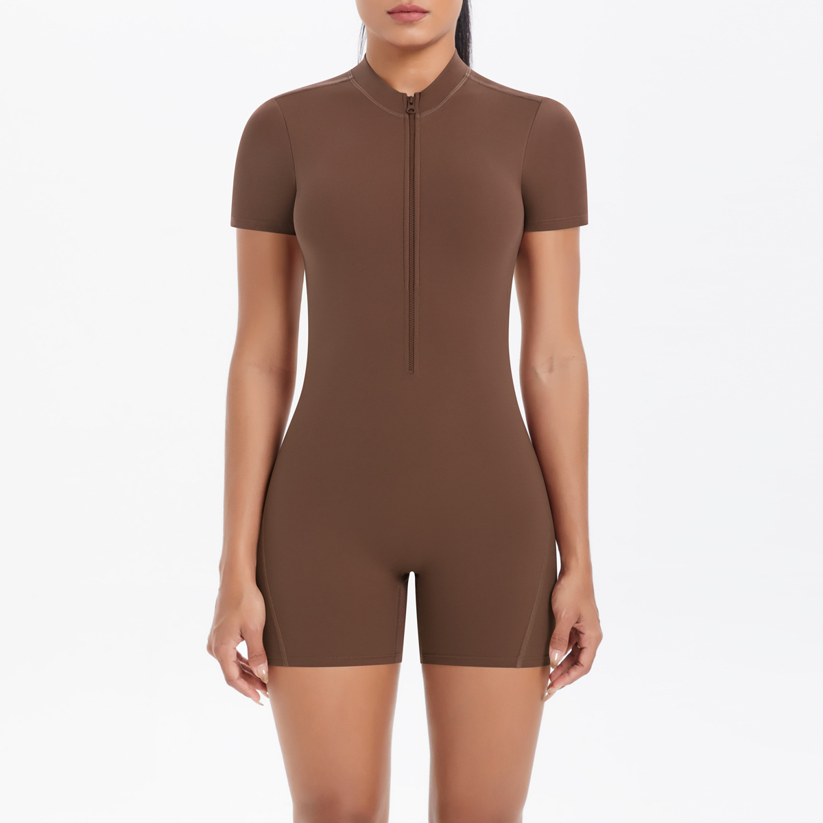 Zipper Kurzen Ärmeln Workout O – Yoga Overall Fitness Bewertung und Preis