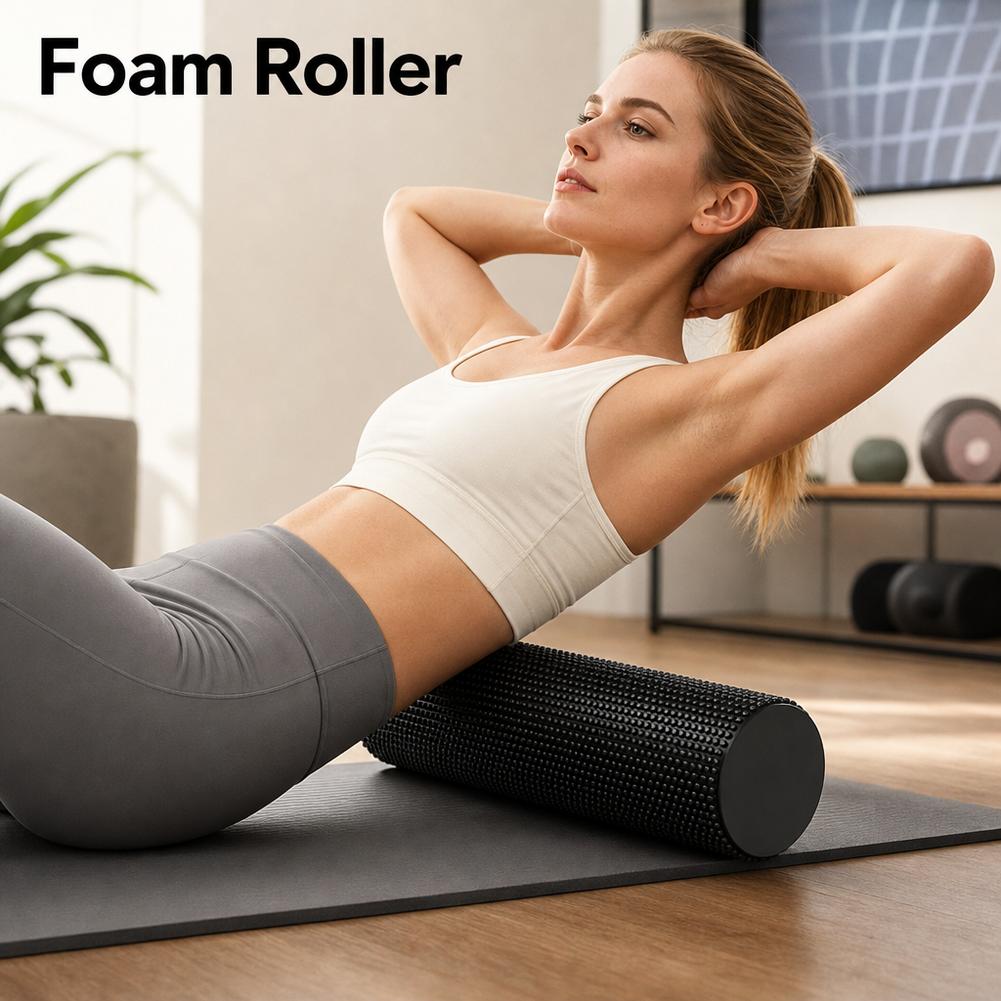 EVA Yoga-Schaumstoffrolle mit  – Yoga Fitness Roller Bewertung und Preis