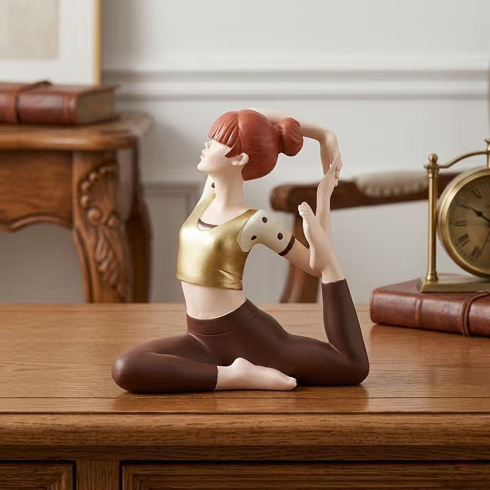 Yoga-Mädchen-Statue, Sandstein – Zen Yoga Fitness Bewertung und Preis